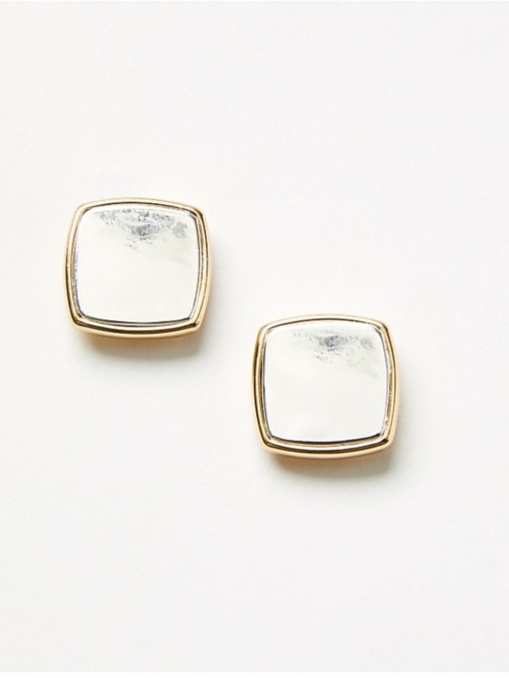 Loft Mixed Metal Stud Earrings